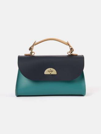 The Cambridge Satchel Company The Mini Daisy - North Sea, Navy & Iced Coffee