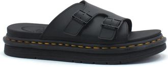 Dr. Martens Dax Slip On Leren Sandalen - Heren - Sandalen - Zwart - 42 EU - Leer - Schoenen