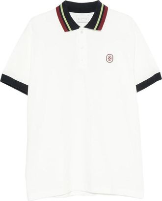 Dr&ocirc;le de Monsieur D Mirror Tipped Polo Shirt