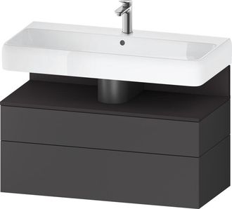Duravit Qatego Mueble Bajo Lavabo, 1 Extra&iacute;ble Y 1 Caj&oacute;n, - Duravit
