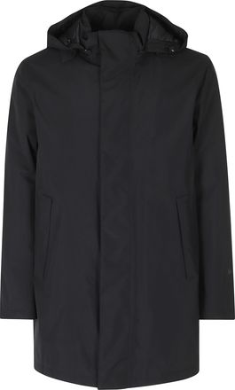 Herno Gore-Tex Black Parka With Removable Down Liner
