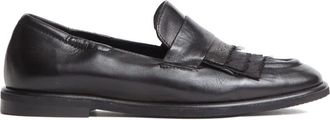 Lorena Paggi Mocassino 52302 - Dames - Loafers - Zwart - 38 EU - Leer - Schoenen