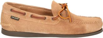 G.H. Bass & Co. Warm Tan Suede Lace Bow Moccasin