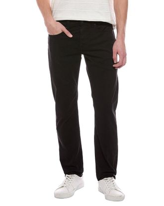 7 For All Mankind Slimmy Sateen Black Jean