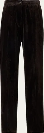 Akris Fritz Corduroy Straight-Leg Trousers