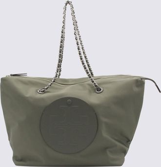 Tory Burch Grey Green Totes