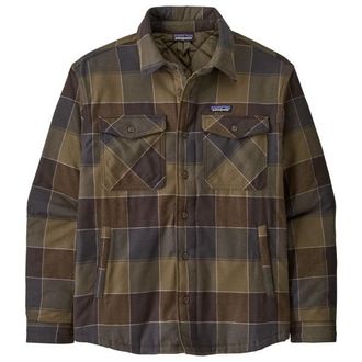 Patagonia Lightweight Insulated Fjord Flannel Shirt Freizeitjacke f&uuml;r Herren | braun