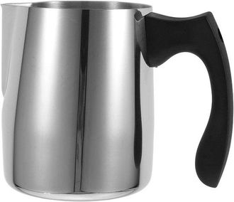 OEM Jarra De Acero Inoxidable Con Mango De Pl&aacute;stico Para Derretir Cera Y Espumar Leche, Ideal Para Caf&eacute;, Reposter&iacute;a Y Cocina