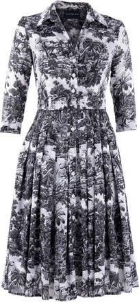 Samantha Sung Arabian Toile Audrey Dress 4 Long Dress