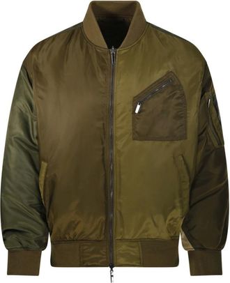 Emporio Armani Jassen, Heren, Groen, S, Blouson Jas