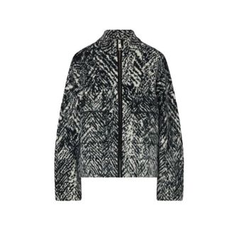 Liu Jo Cazadora de lana hervida - Jackets - Mujer - Negro - M