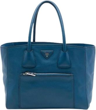 Prada Pre-owned Vintage Satchel - Pre-owned - Mujer - Azul - ONE SIZE