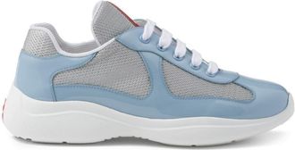Prada Americas Cup sneakers - women - Leather - 37.5 - Blue