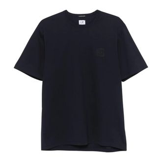 C.P. Company C.p. Company, Tops, Dames, Blauw, L, Katoen, T-shirt