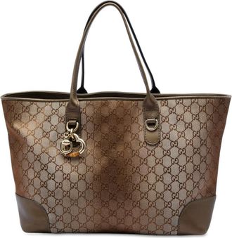 Gucci Pre-owned Gucci GG Lurex Heart Bit Tote Ladies 55QEUUI5EXQLRA88