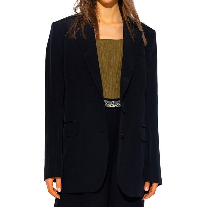 Viscose Blazer - Black