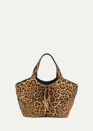 Saint Laurent Icare Medium YSL Calf Hair Tote Bag