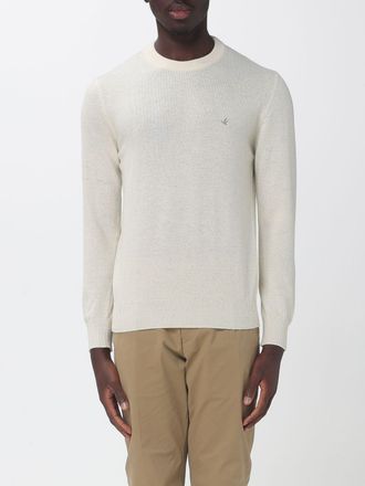 Brooksfield Maglia girocollo in lana con polsini e fondo a costine