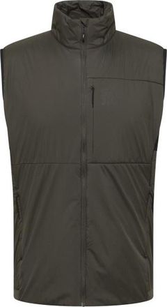 Stoic MountainWool60 JokkmokkSt. Hybrid Vest II Wollgilet f&uuml;r Herren | grau