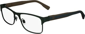 Lacoste Mens Black Rectangular Eyeglass Frames L2294 301