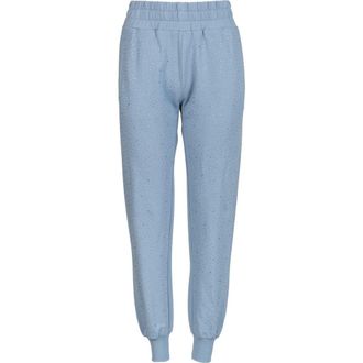 Generation Love Ruel Compact Crystal Sweatpants in Blue at Nordstrom, Size Medium 29