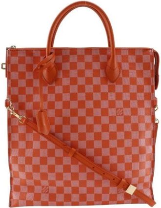 Louis Vuitton Pre-owned Tote Bags, female, Orange, Size: ONE SIZE Pre-owned Tote Bag