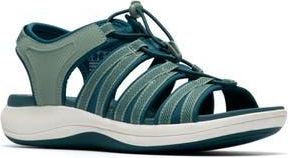 Clarks Mira Mabel Fisherman Sandal in Teal at Nordstrom Rack, Size 6.5