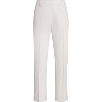 Brunello Cucinelli Cigarette trousers in Oat at Nordstrom, Size 44 It