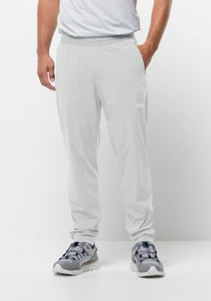 Jack Wolfskin Relaxhose JACK WOLFSKIN PRELIGHT CHILL PANTS M, Damen, Gr. XXL (58), Normalgr&ouml;ssen, grau (cool, grau), OBERSTOFF: 86% POLYAMID, 14% ELASTHAN; Futter: 