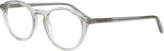 Gucci Stijlvolle Optische Bril Gg 1998O - Heren - Brillen - Grijs - 49 MM - Accessoires