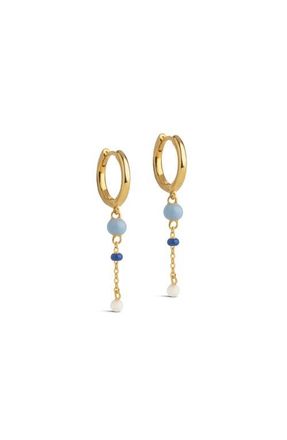 Enamel Copenhagen Lola Bold Hoops in Marine at Nordstrom
