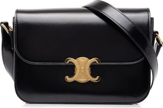 Celine Pre-owned Celine Classique Shiny Calfskin Triomphe Crossbody Ladies UP5WR4DAP67OY0NJ