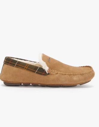 Barbour Mens Barbour MONTY Mens Slippers Camel - Brown - Size: 11