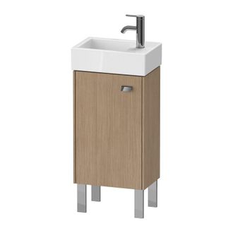 Duravit Duravit Brioso Mueble Bajo Mesada 36.4.0 X 23.9 Cm, 1 Puerta, Con Bisagra A La Izquierda, 1 Balda De Cristal, Para Lavabo Vero Air 072438, Color (fren