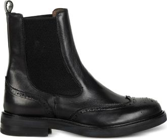 Del Duca Stivali Brogue Duccio - Nero