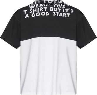 Maison Margiela Camicia con stampa grafica - Bianco