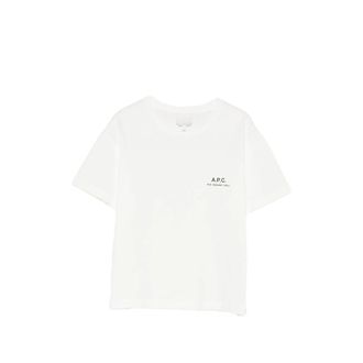 A.P.C. A. p.c. Logo-print Short-sleeve Cotton T-shirt