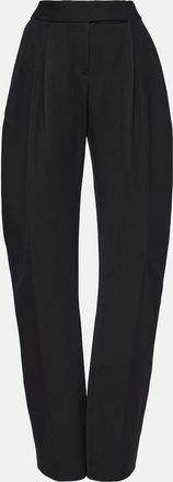 The Attico Wide-leg satin pants