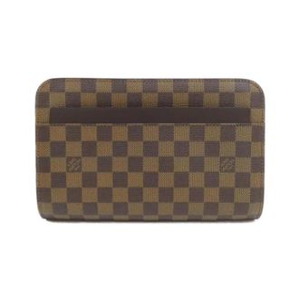 Louis Vuitton Pre-owned Clutches, female, Brown, Size: ONE SIZE Pre-owned Damier Handbag