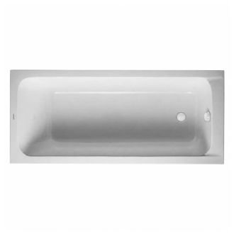 Duravit Ba&ntilde;era Recta 150 X 75 Duravit D-code Acr&iacute;lico + Desag&uuml;e Blanco