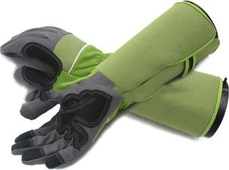 OEM Guantes De Jardiner&iacute;a, Guantes Rosas Para Espinas, Guantes Extra Largos Para Espinas, Guantes Verdes