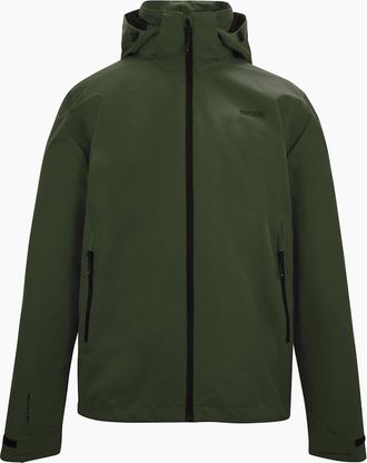 Regatta Mens Regatta Mens Oakhowe Waterproof Jacket - Green - Size: 44/Regular