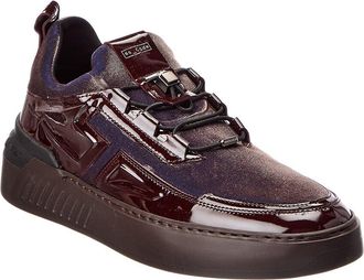 Tod's TodS No_Code Velour & Patent Sneaker