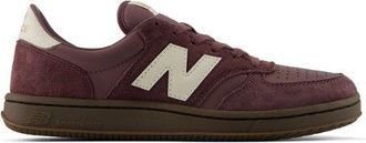New Balance Unisex T500 in Viola/Marrone, Pelle, Taglia 37.5