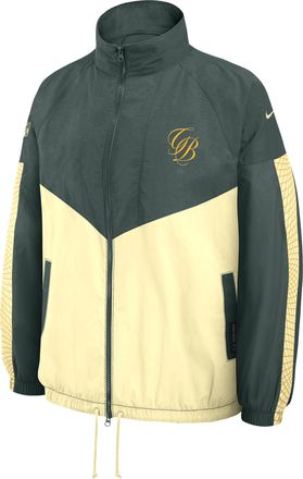 Nike Green Bay Packers Rivalries Collection Nike Womens NFL Oversized Full-Zip Jacket in Green | 06AE0L1N7T-J7R