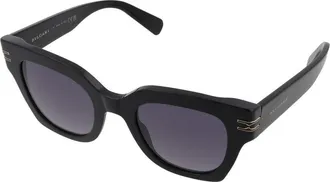 Bulgari BV40013I Cat-Eye Sunglasses - Black