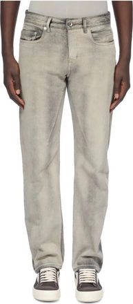 Rick Owens Fog Cut Jeans - Heren - Jeans - Grijs - Maat: W30 Katoen