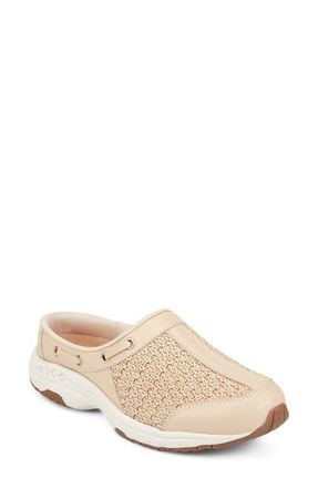 Easy Spirit Travelport Clog in Light Natural at Nordstrom, Size 10.5