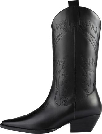 L37 Cowboylaarzen - Dames - Cowboylaarzen - Zwart - 39 EU - Schoenen