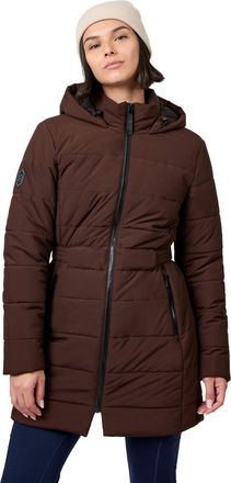 Free Country Womens Cirrus Quilted Long Puffer Jacket